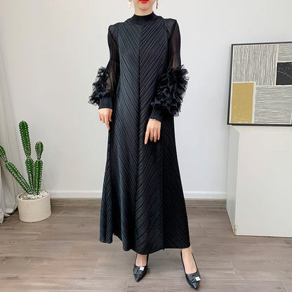 Robe Plissée Femme – Confort et Élégance