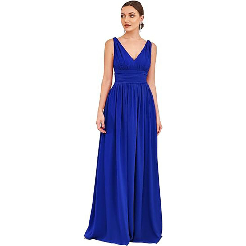 Robe Maxi Femme – Élégante & Décolleté Profond