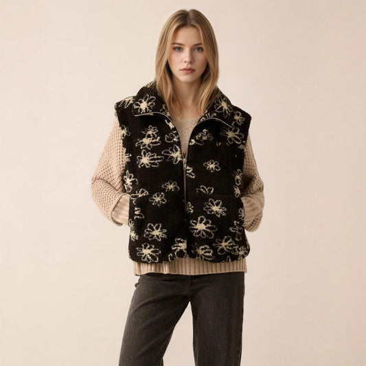 Gilet Femme Noir – Élégance et Confort