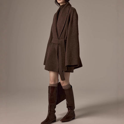 Éloria – Manteau Laine Élégance Urbaine