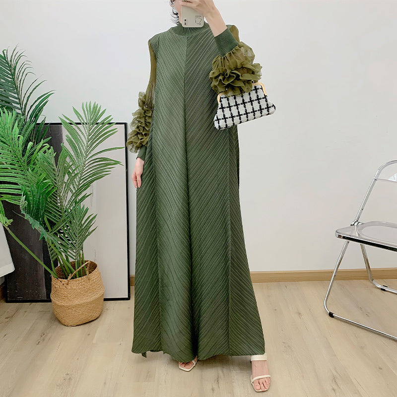 Robe Plissée Femme – Confort et Élégance