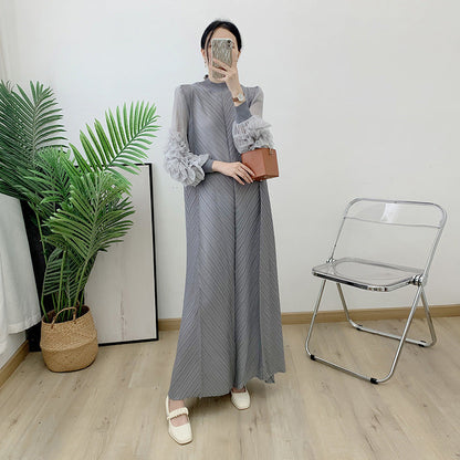 Robe Plissée Femme – Confort et Élégance