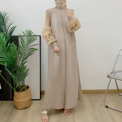 Robe Plissée Femme – Confort et Élégance