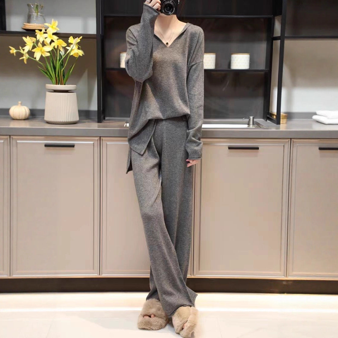 Estelia – Ensemble Lounge en Maille Douce