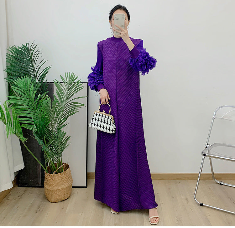 Robe Plissée Femme – Confort et Élégance