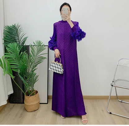 Robe Plissée Femme – Confort et Élégance
