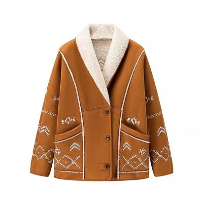 Veste Motifs Géométriques