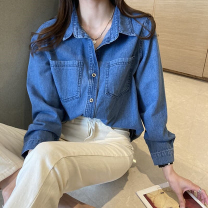 Denova – Chemise Denim Vintage
