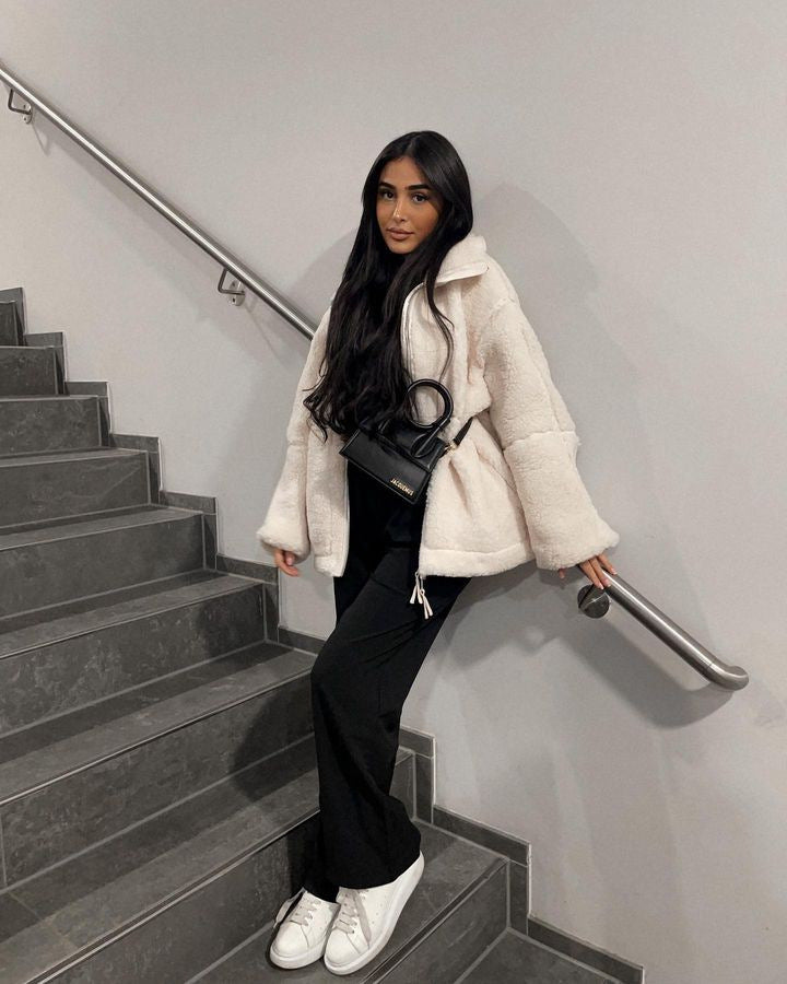 Veste Chic Bicolore – Élégance Moderne