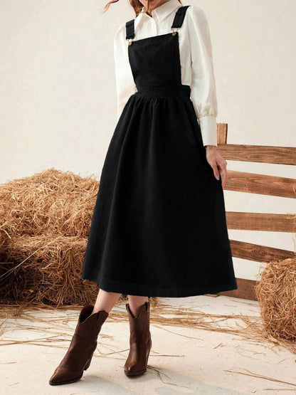 MÉLORINE — Robe Salopette Élégante