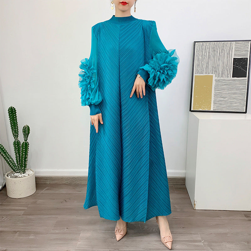 Robe Plissée Femme – Confort et Élégance