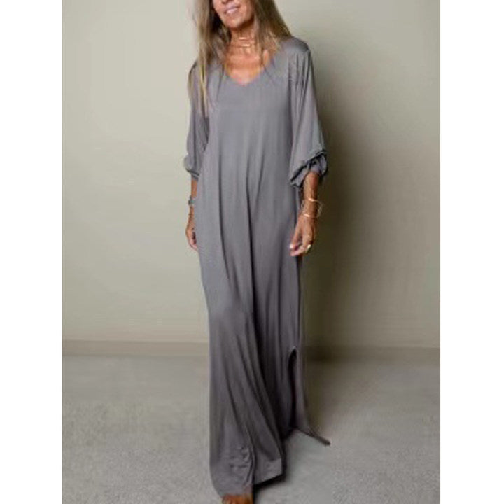 Robe Casual à Manches Longues pour Femme