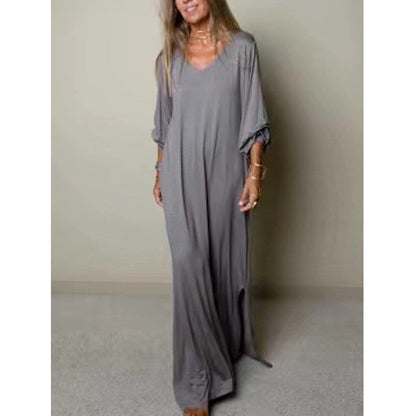 Robe Casual à Manches Longues pour Femme