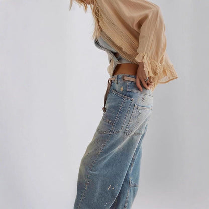 Kaelia – Jean Baggy à Grandes Poches