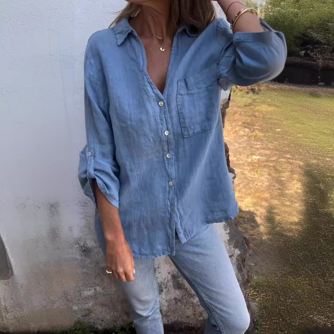 Chemise Femme Été – Uni & Simple
