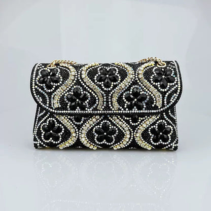 Inaya – Sac à Bandoulière Motif Floral