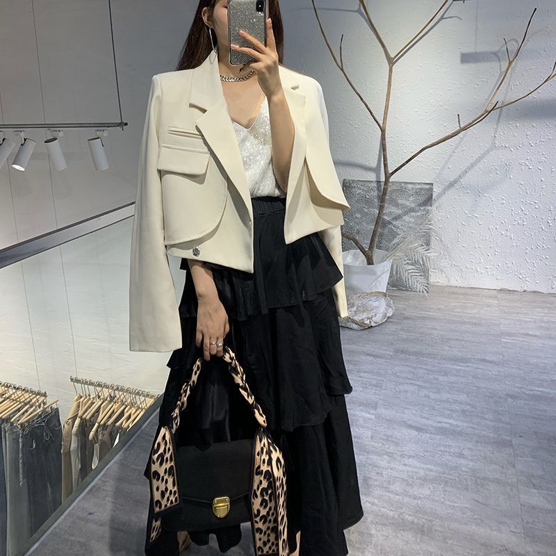 Blazer Élégant Style Européen