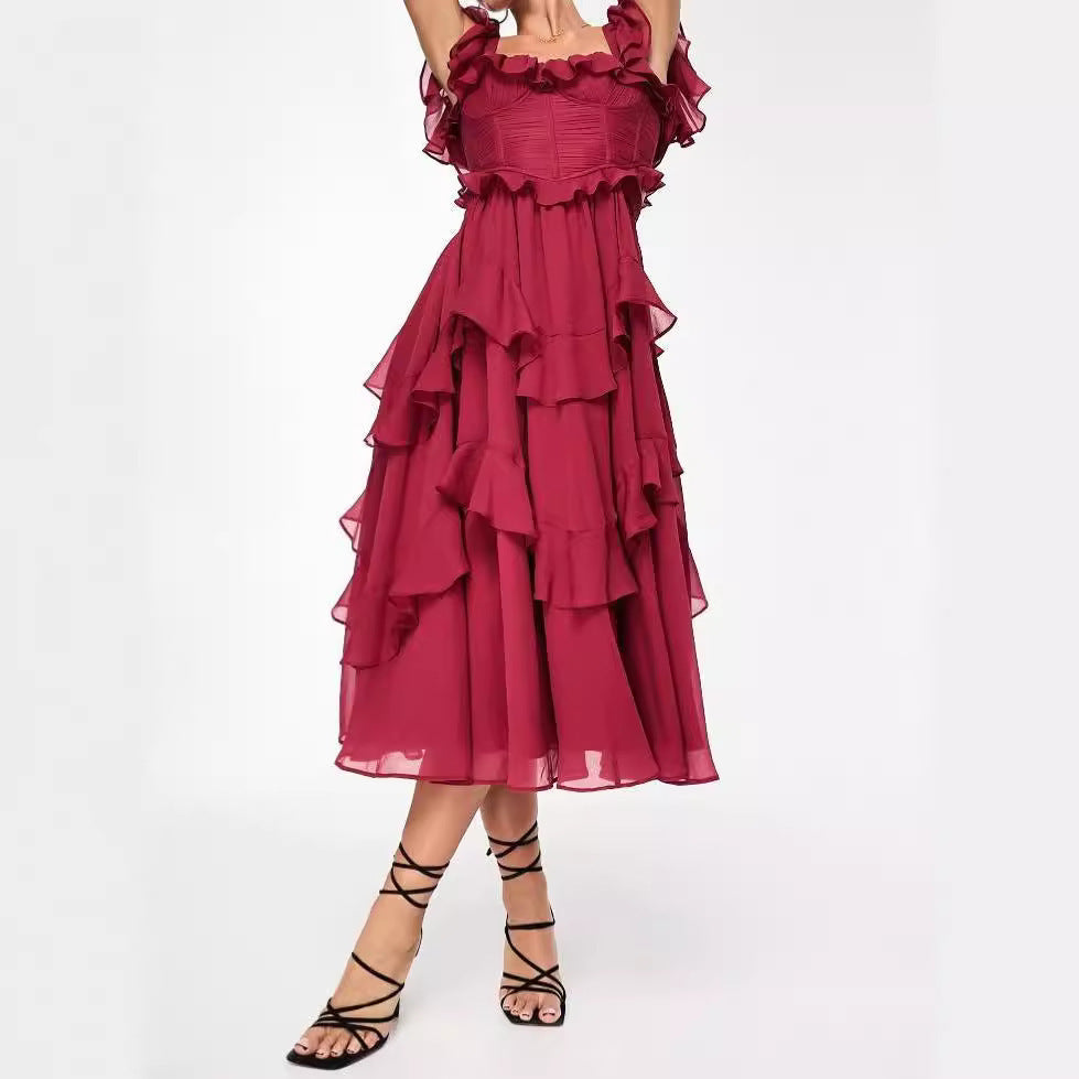 Robe Chic Femme – Plissée et Élégante