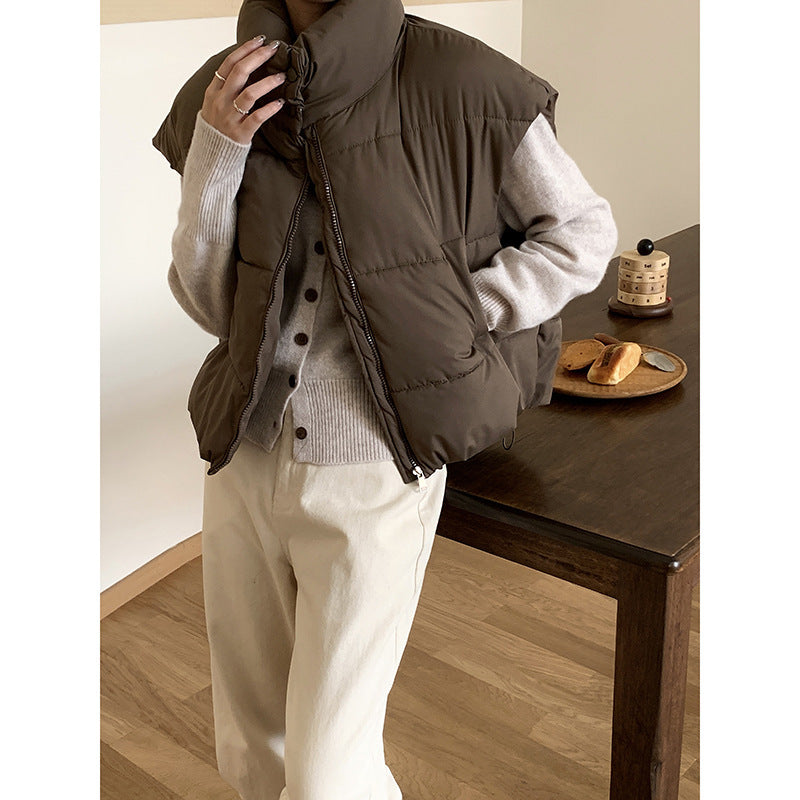 Gilet épais et chaud en coton