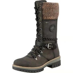 VÉLMORA — Bottines Martin d’Hiver à Talon Carré Haut