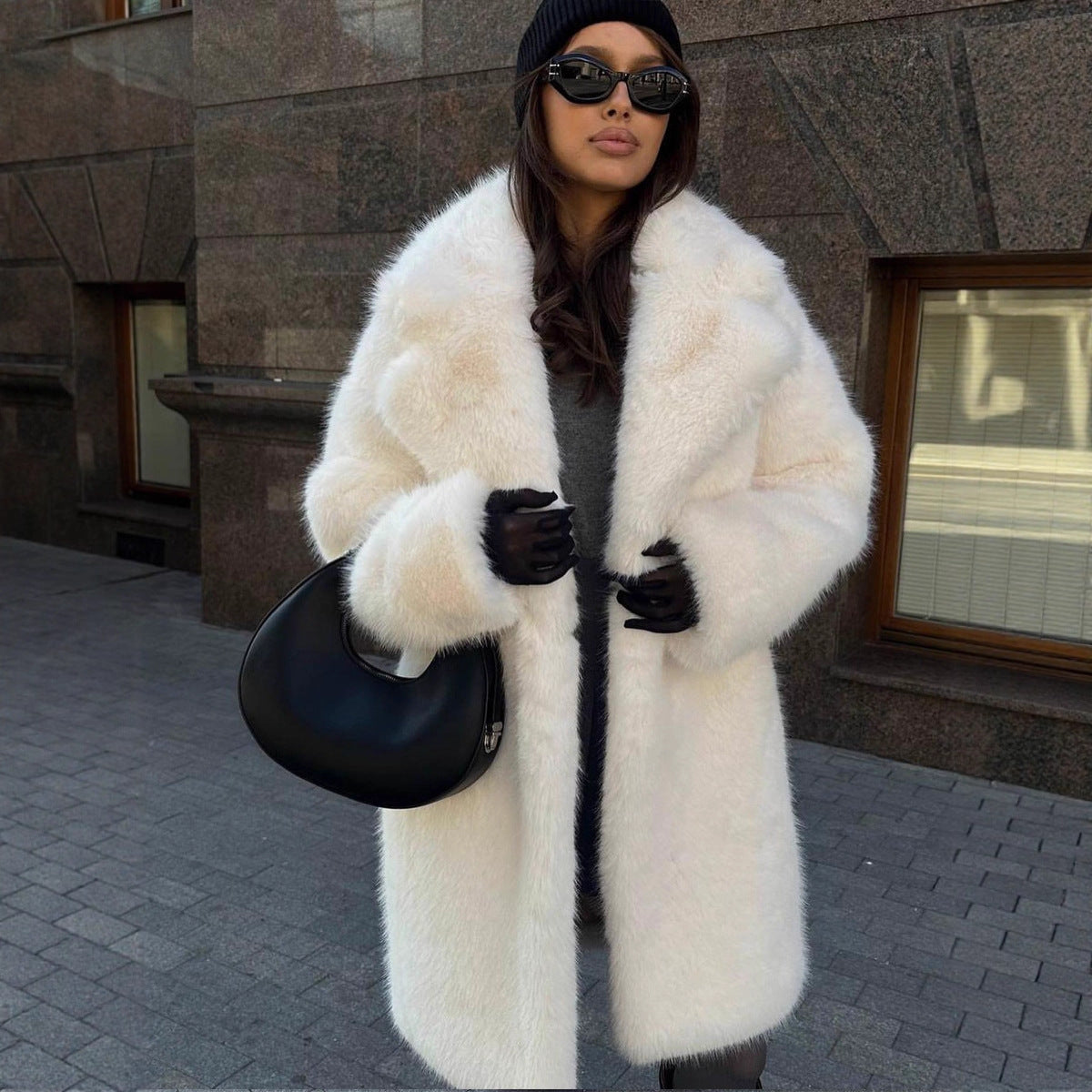 Manteau Fourrure Chic