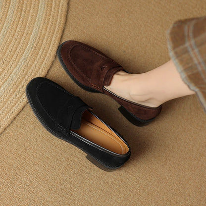 Bottines  en Suédine – Talon Moyen & Élégance Intemporelle