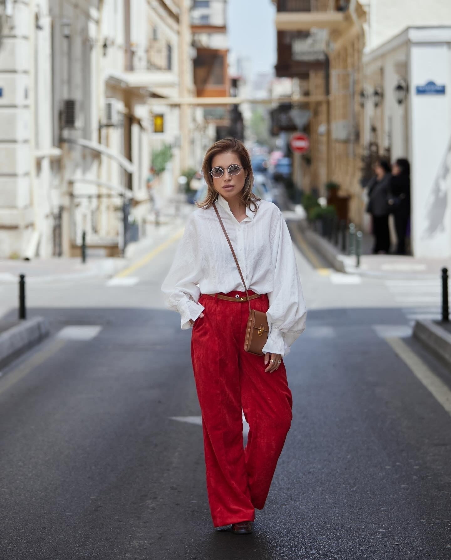 AMÉLIA — Chemise Chic à Manches Bouffantes
