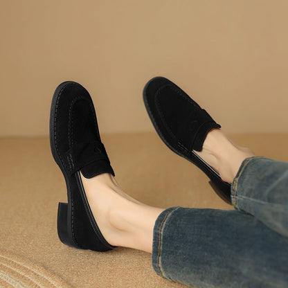 Bottines  en Suédine – Talon Moyen & Élégance Intemporelle